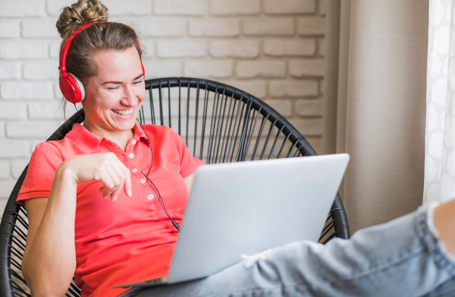 Internet uden binding - kvinde